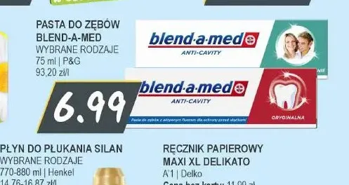 Pasta do zębów Blend-a-med Anti-Cavity promocja w Słoneczko