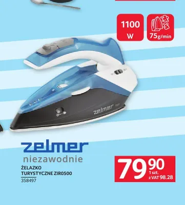 Żelazko turystyczne Zelmer ZIR0500 promocja w Selgros