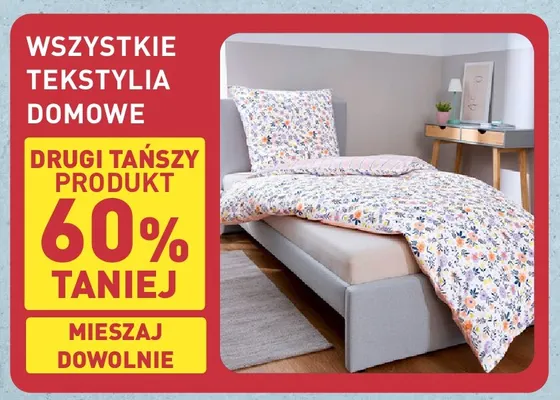 Tekstylia domowe promocja w Aldi