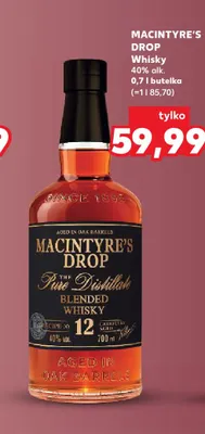 Whisky Macintyre's Drop promocja w Kaufland