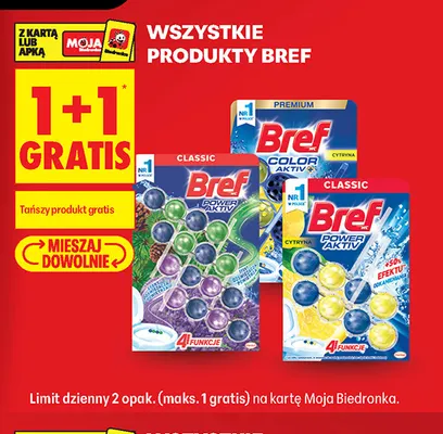 Produkty Bref promocja w Biedronka