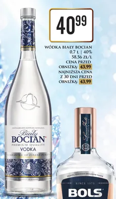 Wódka Biały Bocian promocja w Dino