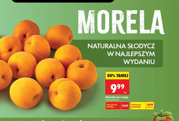 Morela na wagę promocja w Biedronka