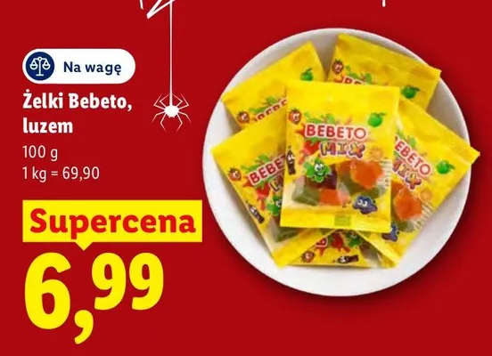 Żelki Bebeto luzem promocja w Lidl