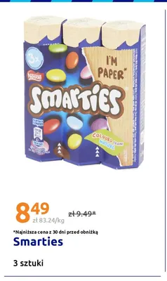 Draże Smarties 3-pak promocja w Action