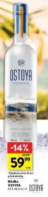 Wódka Ostoya promocja w Intermarche