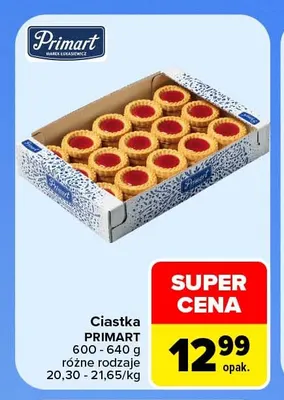 Ciastka Primart promocja w Carrefour Market
