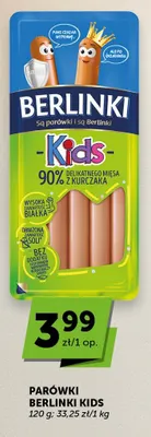 Parówki Berlinki Kids promocja w Euro Sklep