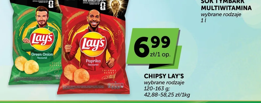 Chipsy Lay's Paprika 120-163g promocja w Groszek