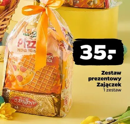 Zestaw prezentowy Zajączek promocja w Netto