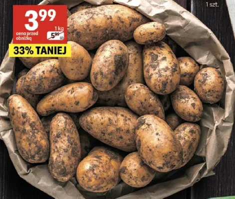 Ziemniaki importowane promocja w Delikatesy Centrum