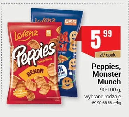 Chrupki Monster Munch Lorenz promocja w Premium Nasz Sklep