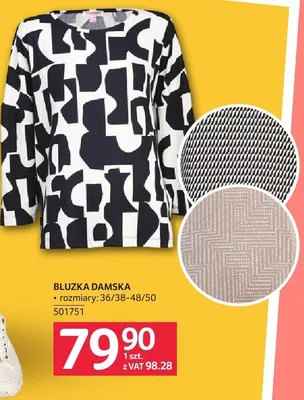 Bluzka damska, rozmiary 36/38-48/50 promocja w Selgros