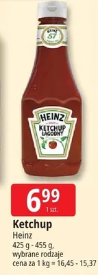 Ketchup Heinz promocja w Leclerc