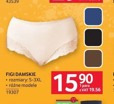 Figi damskie promocja w Selgros