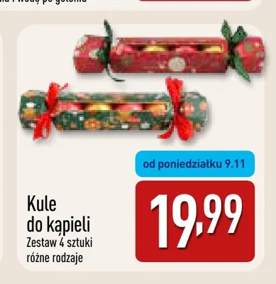 Kule do kąpieli Zestaw 4 sztuki promocja w Aldi