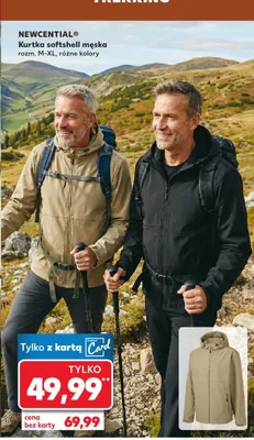 Kurtka softshell męska promocja w Kaufland