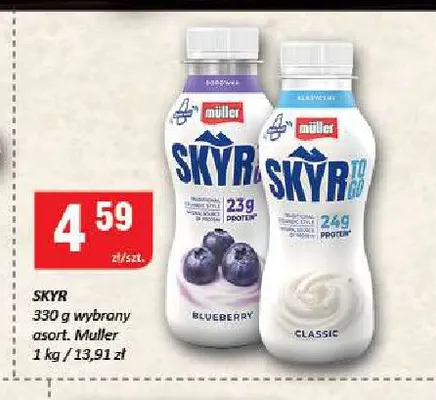 Skyr Müller promocja w Chorten