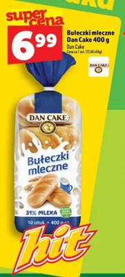 Bułeczki mleczne Dan Cake promocja w TOPAZ