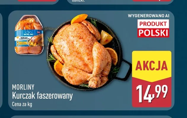 Kurczak faszerowany Morliny promocja w Aldi