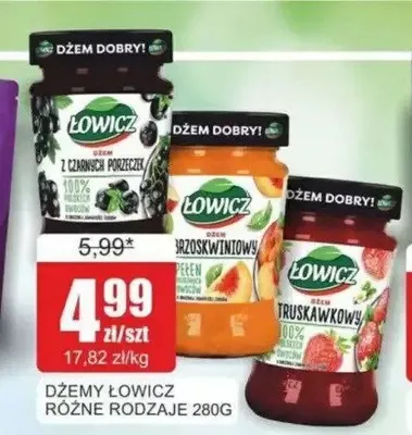 Dżem Łowicz promocja w Bingo