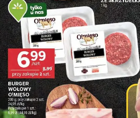 Burger BURGER WOŁOWY OLMESO promocja w Stokrotka