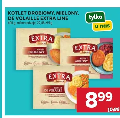 Kotlet mielony Extra Line promocja w Stokrotka