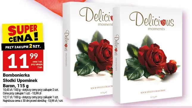 Bombonierka Słodki Upominek Baron, 115 g promocja w Twój Market