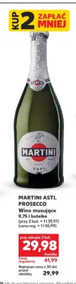 Wino musujące MARTINI promocja w Kaufland