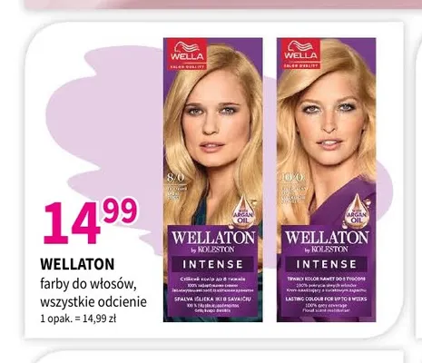 Farba do włosów Wellaton Intense promocja w Drogerie Polskie
