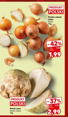 Seler korzeń polski luzem promocja w Kaufland