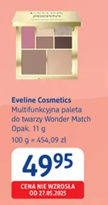Multifunkcyjna paleta do twarzy Wonder Match Eveline Cosmetics promocja w Drogerie DM