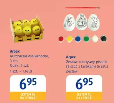 Kurczaczki wielkanocne, 3 cm promocja w Drogerie DM