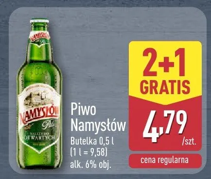Piwo Żubr promocja w Aldi