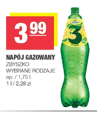 Napój gazowany Zbyszko promocja w SPAR