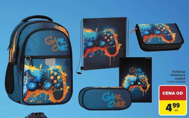 Kolekcja chłopięca Gamer promocja w Carrefour