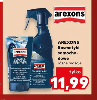 Kosmetyki samochodowe Arexons promocja w Kaufland