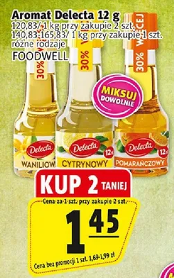 Aromat wanilinowy, cytrynowy, pomarańczowy promocja w Prim Market