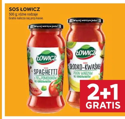 Sos Łowicz Słodko-Kwaśny promocja w Stokrotka