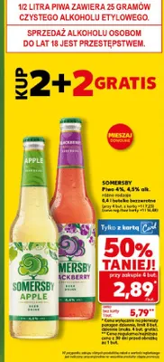 Piwo 4%, 4.5% alk. różne rodzaje promocja w Kaufland