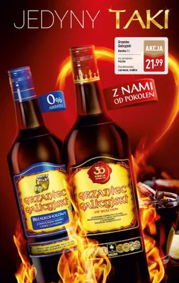 Grzaniec Galicyjski VIP Selection promocja w Aldi