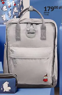 Plecak Moomin szary promocja w Empik