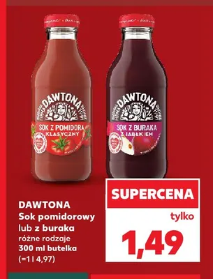 Sok z buraka Dawtona promocja w Kaufland