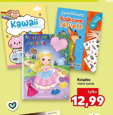 Książka Kawaii kolorowanki promocja w Kaufland
