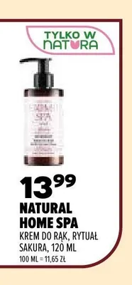 Krem do rąk Natural Home Spa Rytuał Sakura promocja w Drogerie Natura