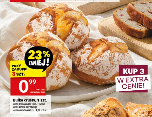 Bułka crusty Białecki promocja w Twój Market