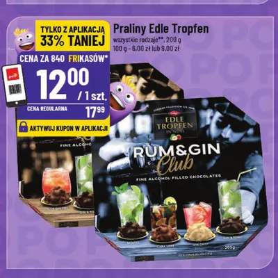 Praliny Edle Tropfen promocja w POLOmarket