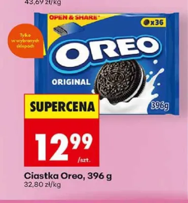 Ciastka Oreo Original promocja w Biedronka