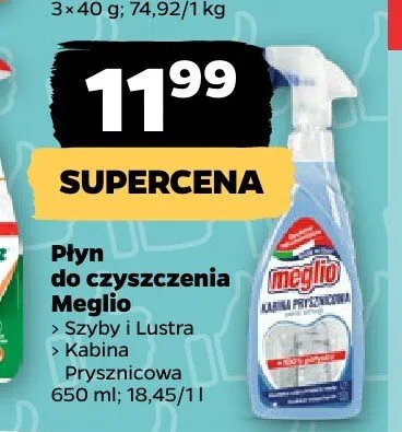 Płyn do czyszczenia Meglio promocja w Netto