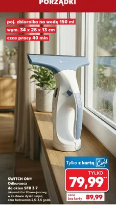 Odkurzacz do okien SFR 3.7 promocja w Kaufland